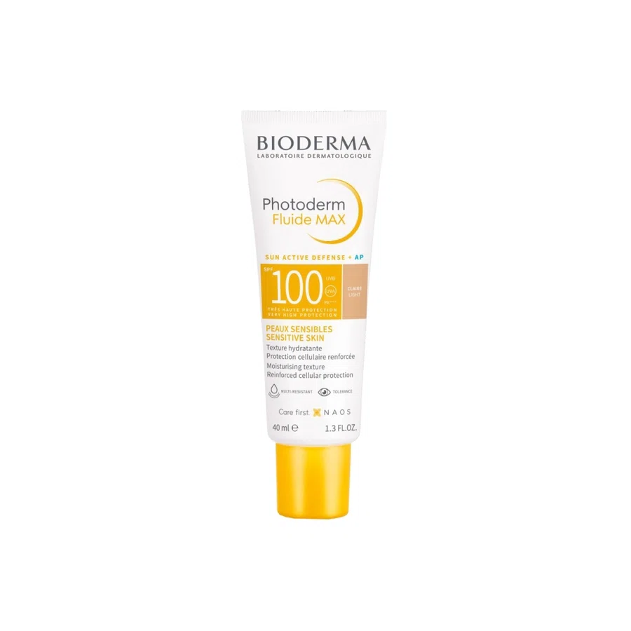 BIODERMA PHOTODERM FLUIDE Эмульсия солнцезащитная SPF 100+ 40мл светлый