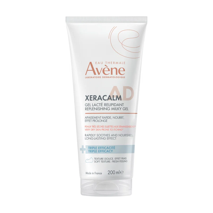 AVENE XERACALM AD Гель-молочко питательный для лица и тела 200мл