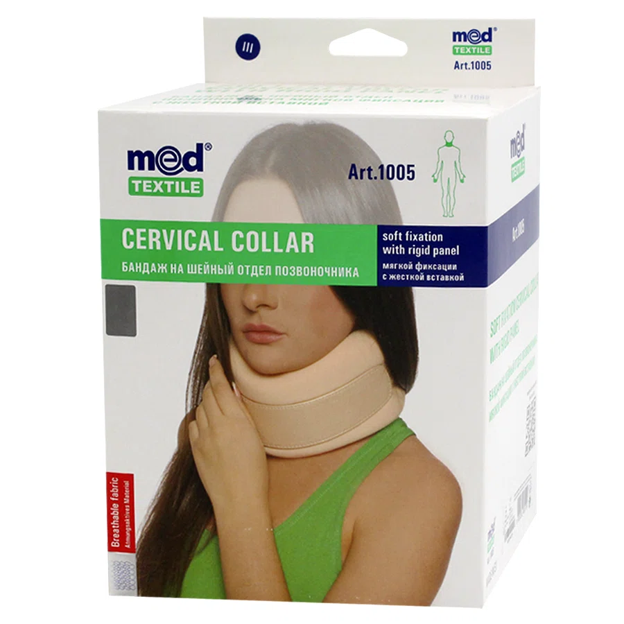 MEDTEXTILE Бандаж на шейный отдел, мягкая фиксация 1005 (III)