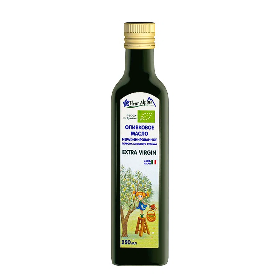 FLEUR ALPINE Масло Оливковое детское 6 месяцев+ 250мл