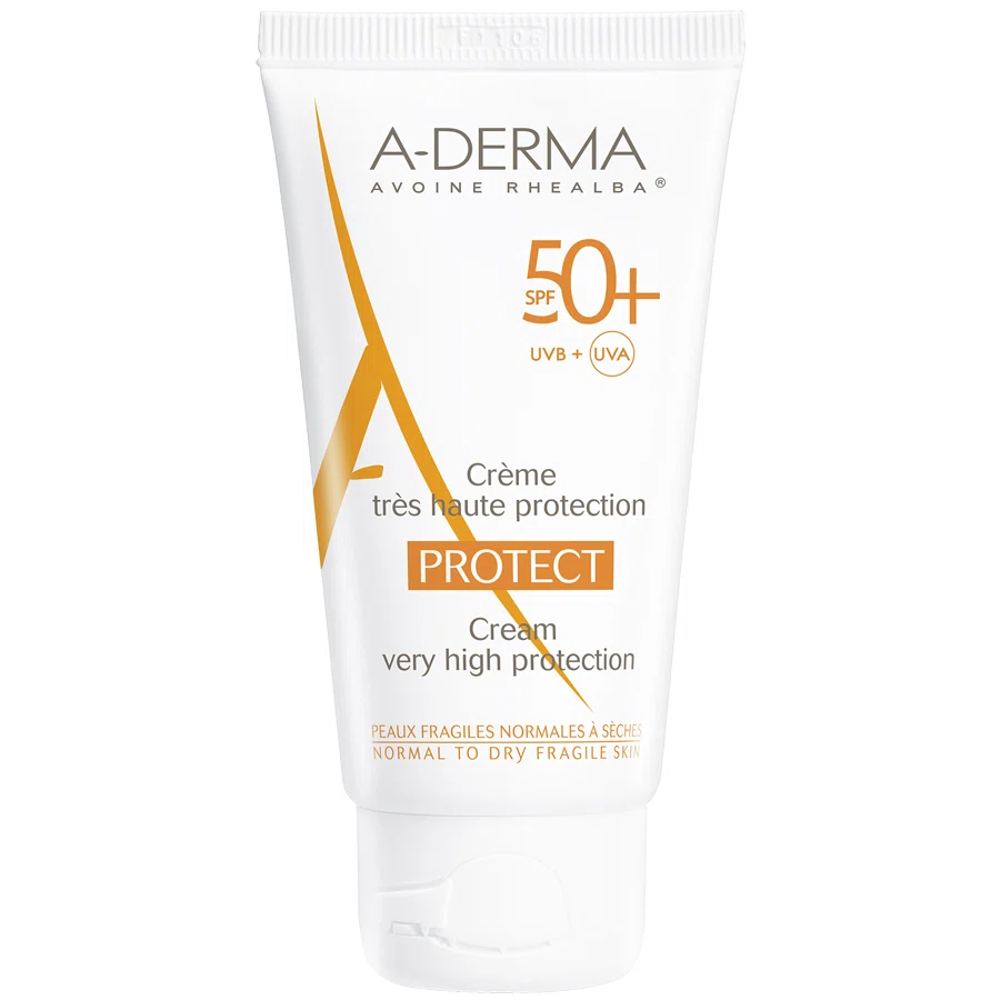 A-DERMA PROTECT SPF50+  Крем солнцезащитный для сухой кожи 40 мл