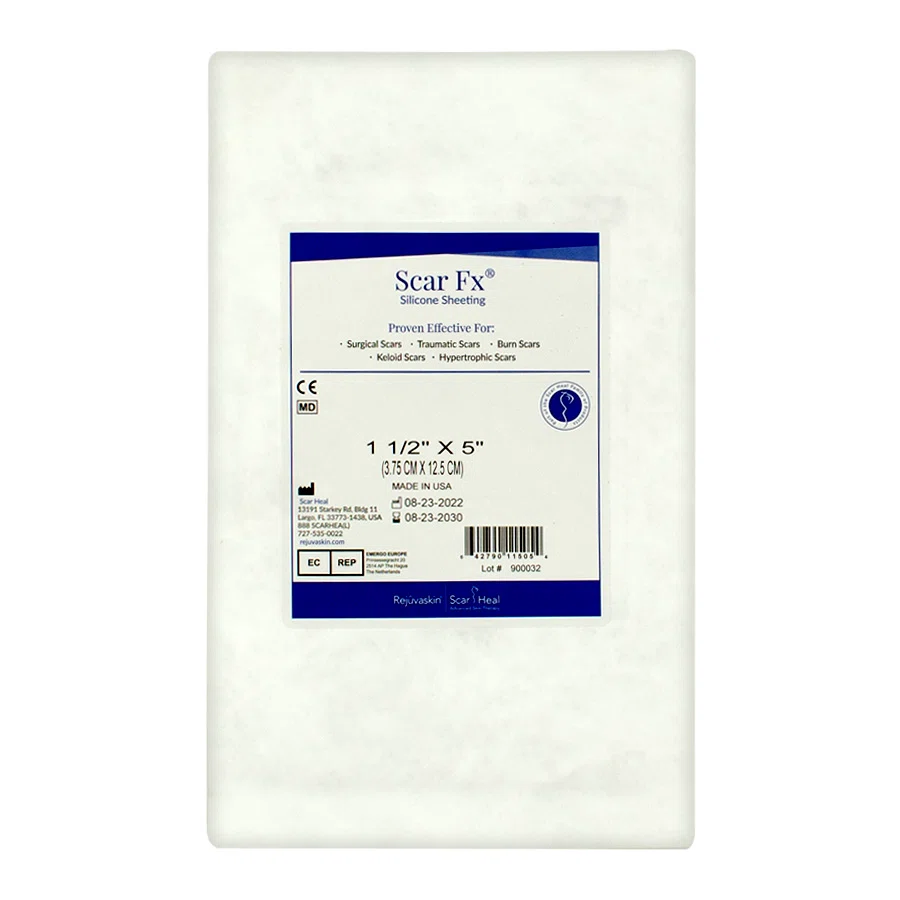 REJUVASKIN Пластина Scar Fx силиконовая 3,75см*12,5см