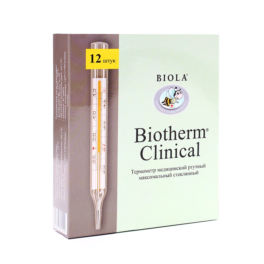 BIOTHERM Термометр медицинский ртутный