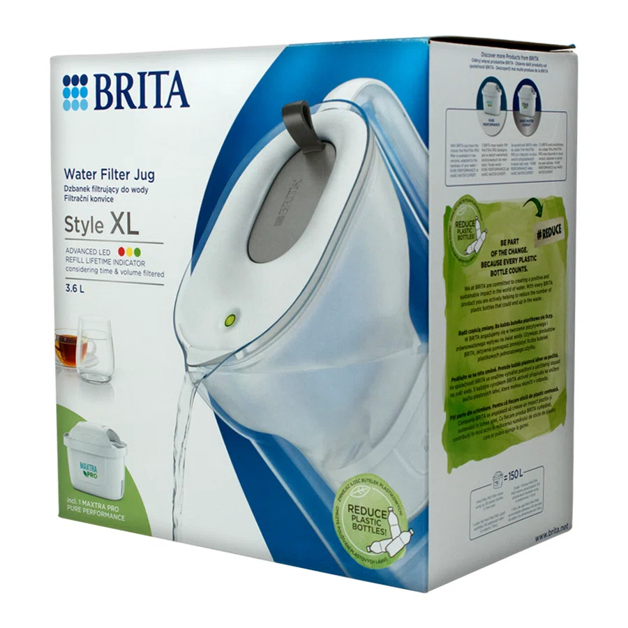 BRITA Фильтр стайл серый XL MXpro