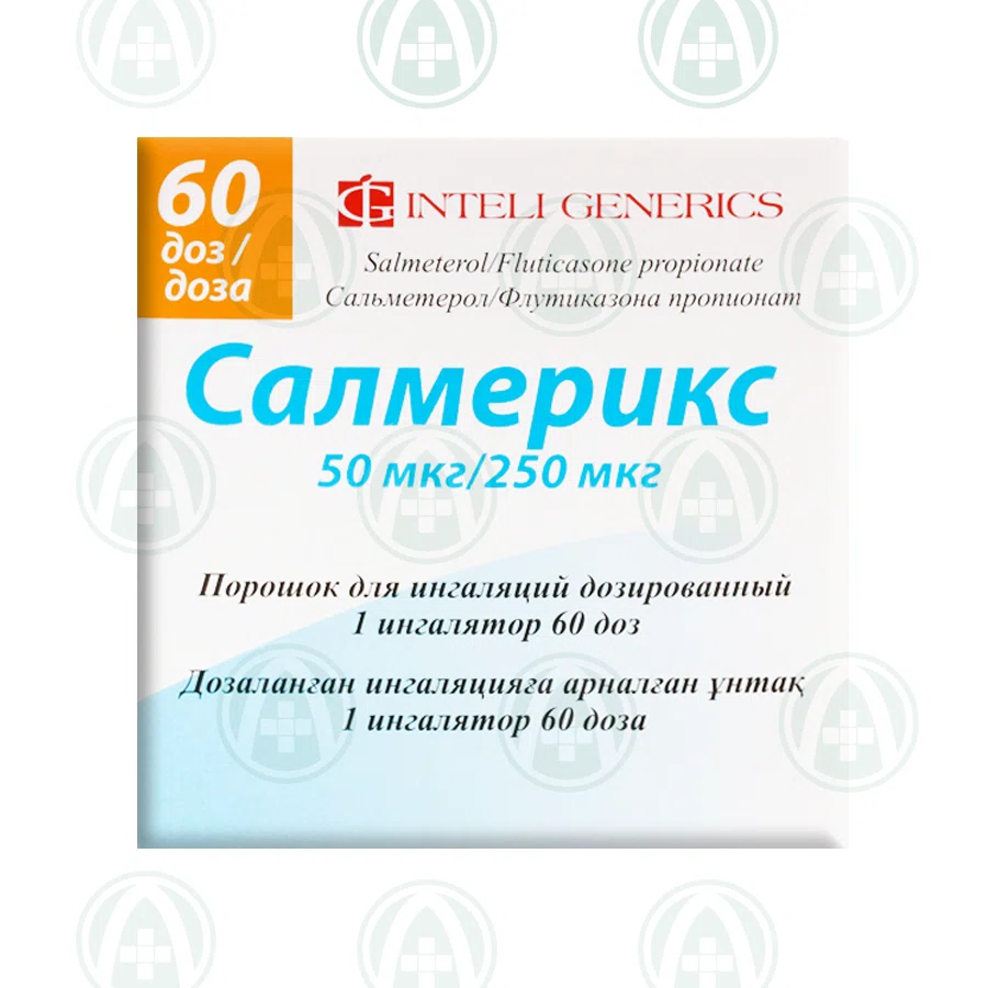 САЛМЕРИКС 50 мкг/250 мкг 60 доз
