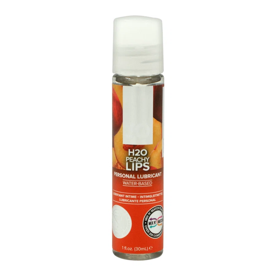 JO Вкусовой лубрикант "Сочный персик" Flavored Peachy Lips 1oz - 30 мл