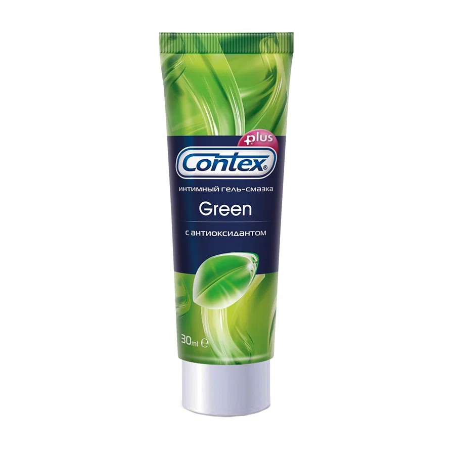 CONTEX Гель смазка антибактериальная Green 30мл