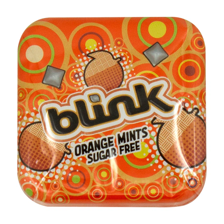 BLINK Драже б/сахара со вкусом апельсин 15гр