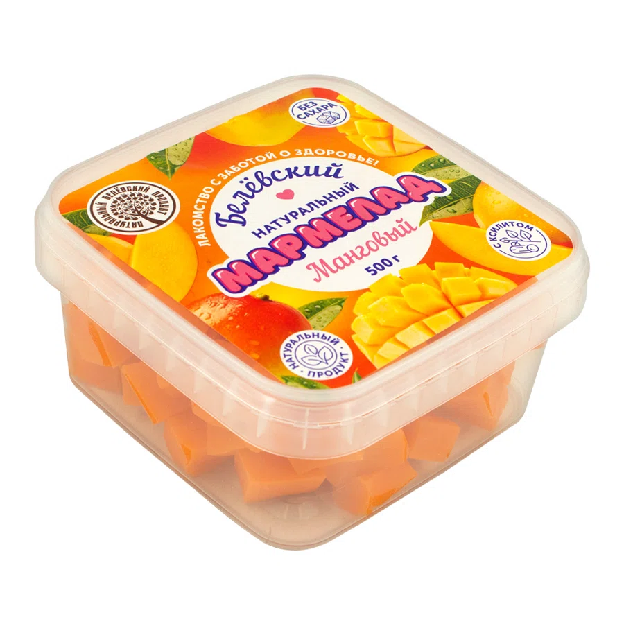 БЕЛЕВСКИЙ ПРОДУКТ Мармелад  натуральный манговый 500 гр