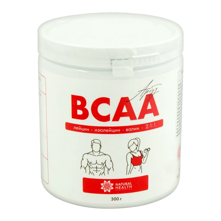 NATURAL HEALTH БАД ВСАА вкус арбуз 300гр