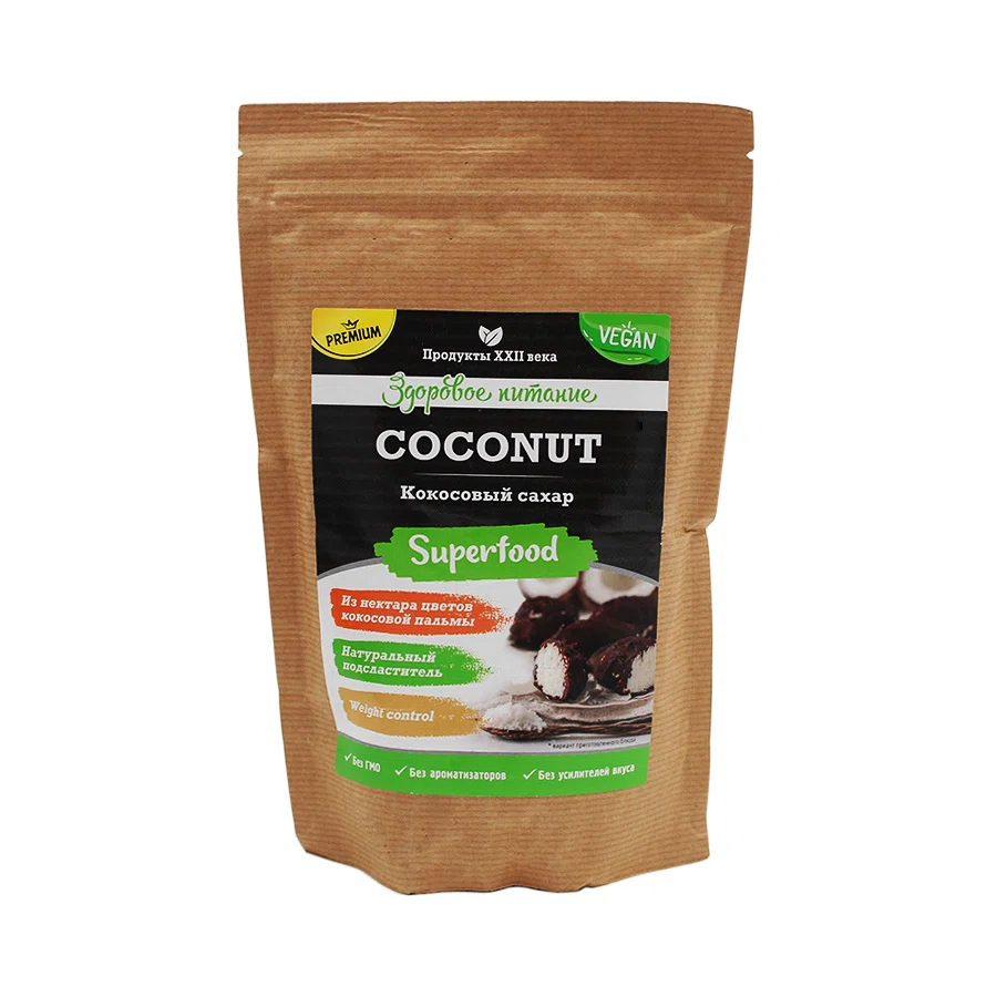 VEGAN Сахар кокосовый дой пак 400гр