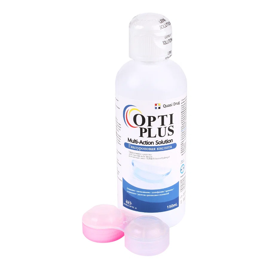 OPTI PLUS Средство для очистки линз 150мл