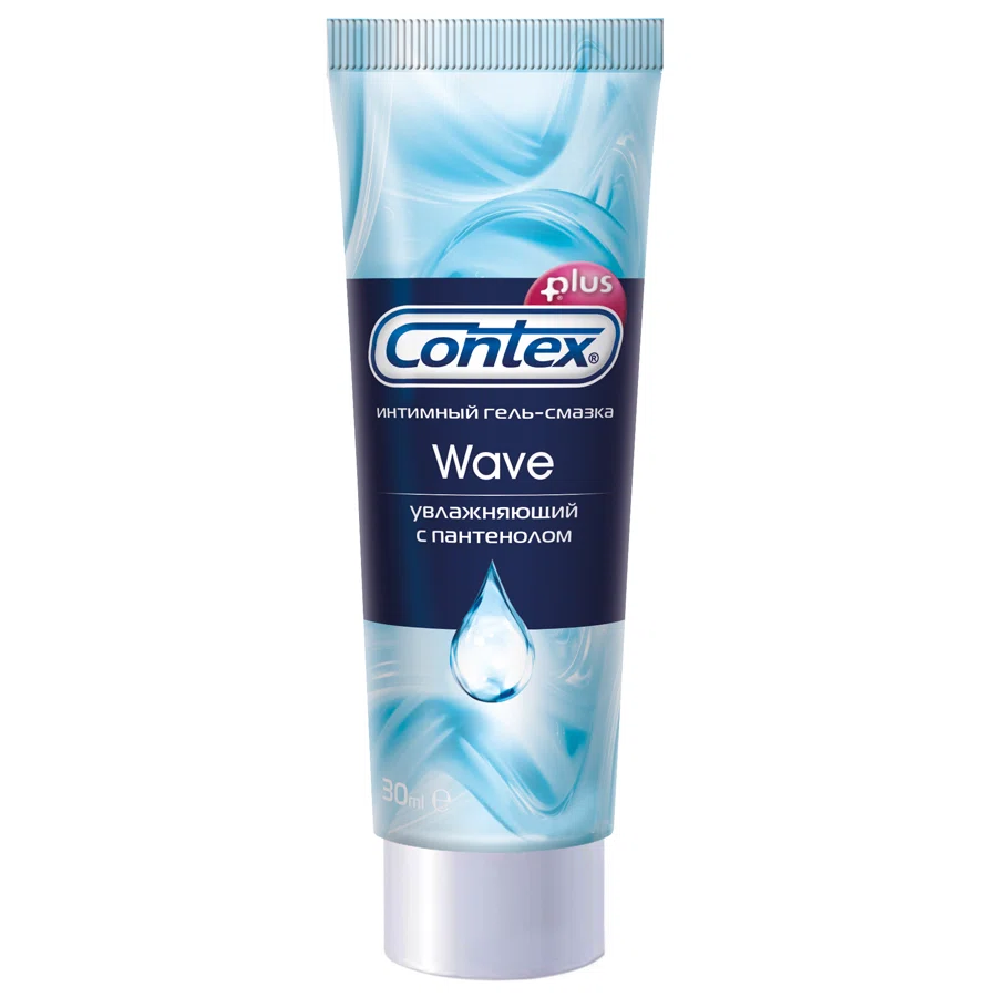 CONTEX Гель смазка с пантенолом Wave 30мл
