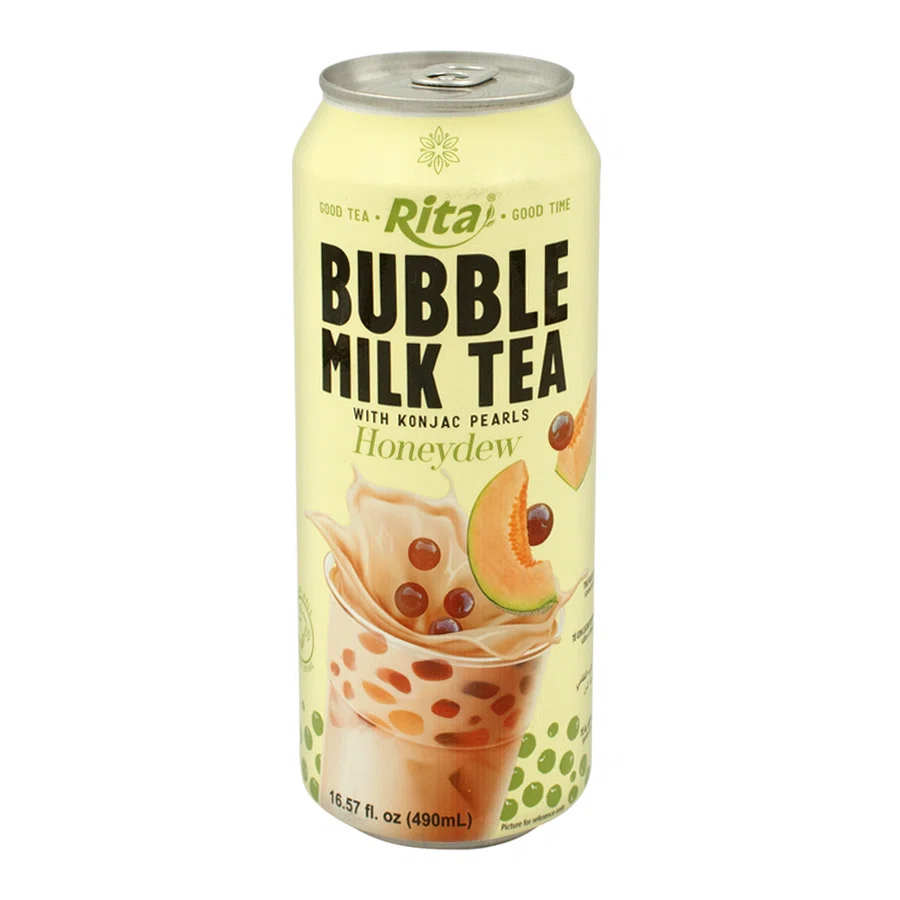 RITA Напиток Bubble Milk Tea Honeydew (дыня) 490мл