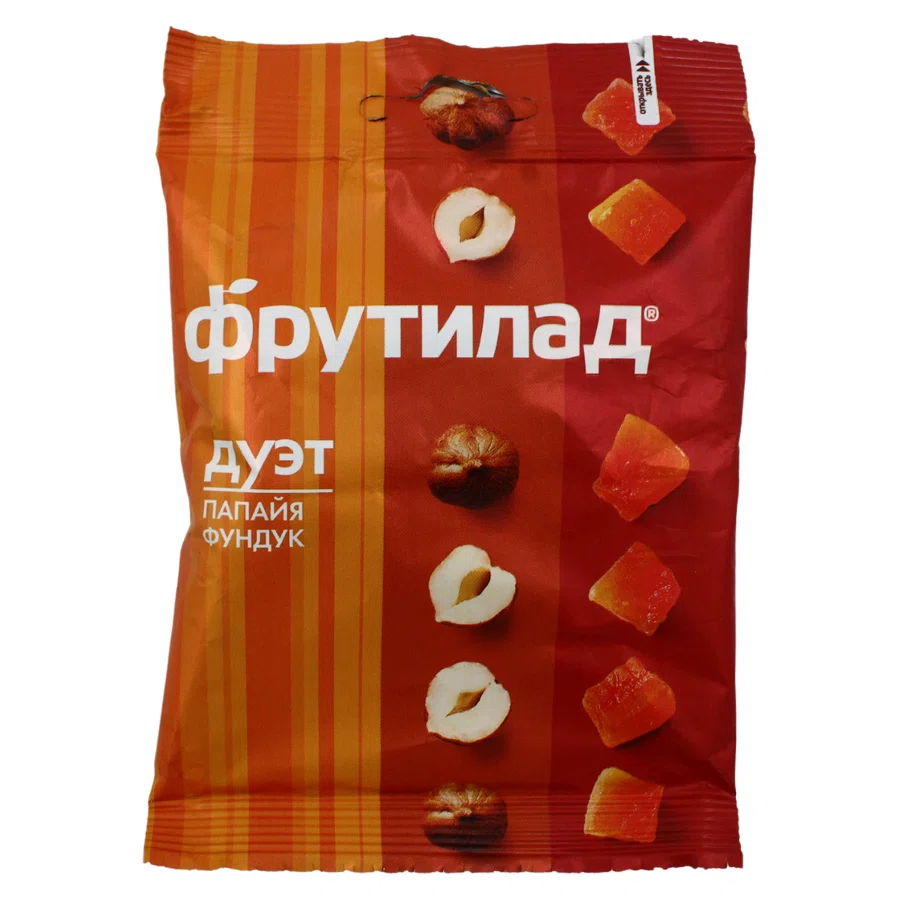 ФРУКТОВАЯ ЭНЕРГИЯ Смесь фундука и папайи ДУЭТ 35гр