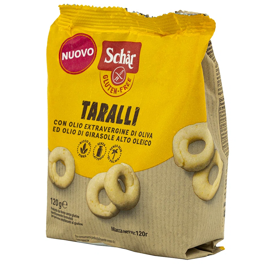 SCHAR Сушки TARALLI с оливковым маслом 120 гр