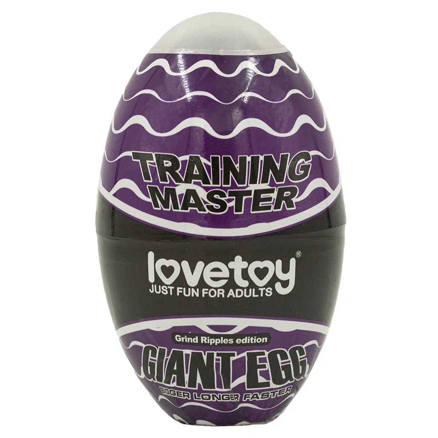 LOVETOY Яйцо-мастурбатор Giant Egg Training Master фиолетовое