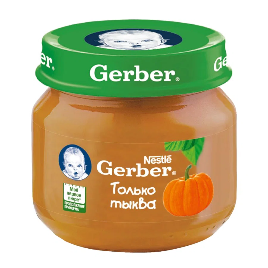 GERBER Пюре тыква 80 гр