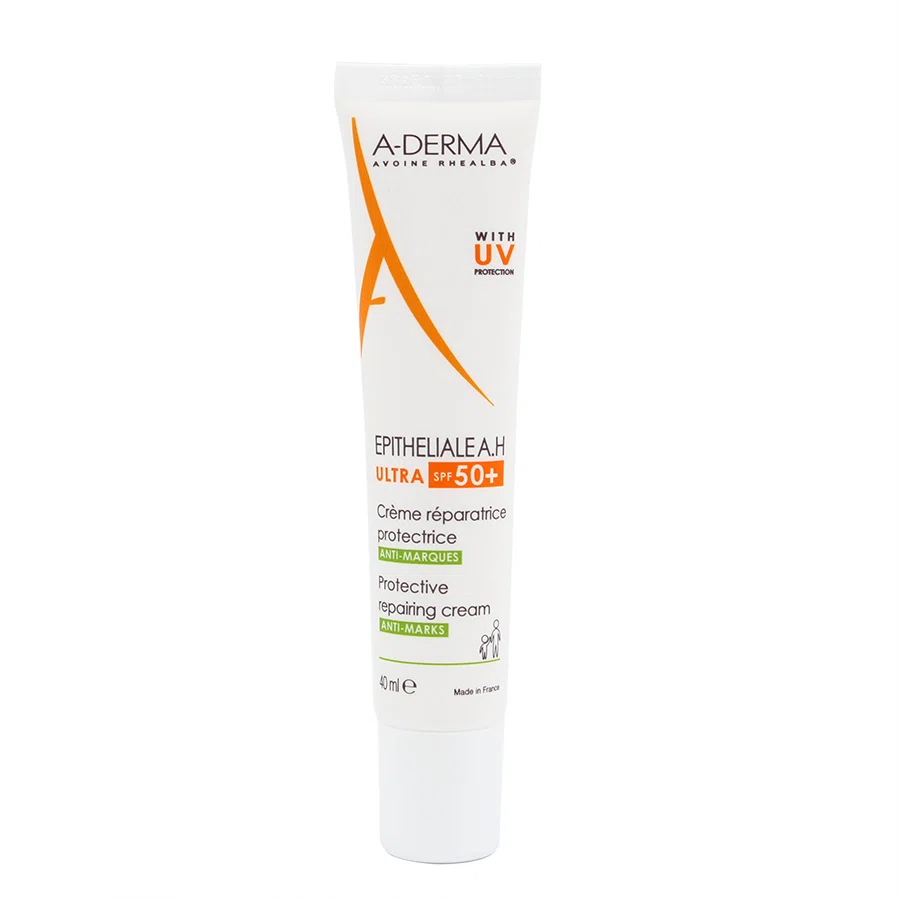 A-DERMA EPITHELIALE A.H ULTRA SPF50+  Крем восстанавливающий 40 мл