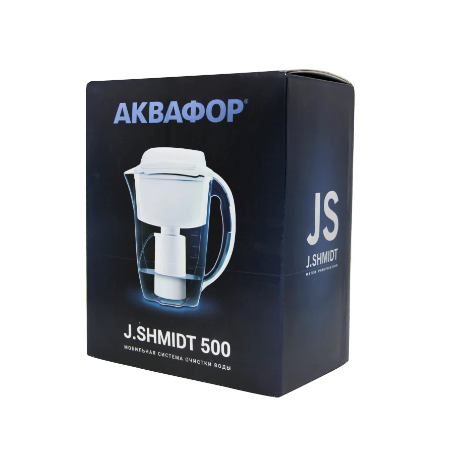 АКВАФОР Кувшин Система мобильной очистки воды J.SHMIDT 500 2,8л белый