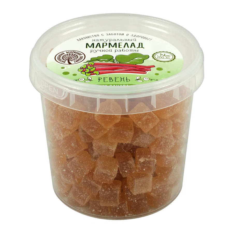 БЕЛЕВСКИЙ ПРОДУКТ Мармелад  натуральный ревень 300 гр