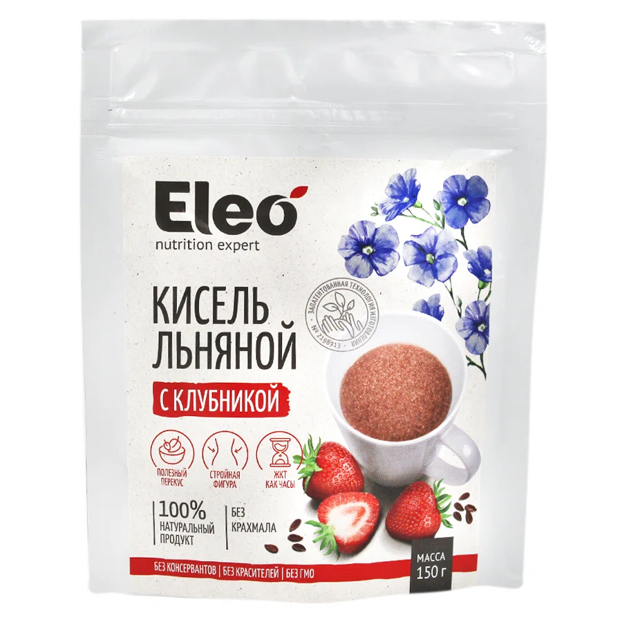 СПЕЦИАЛИСТ СИЛА АЛТАЯ Кисель Льняной с клубникой 150гр