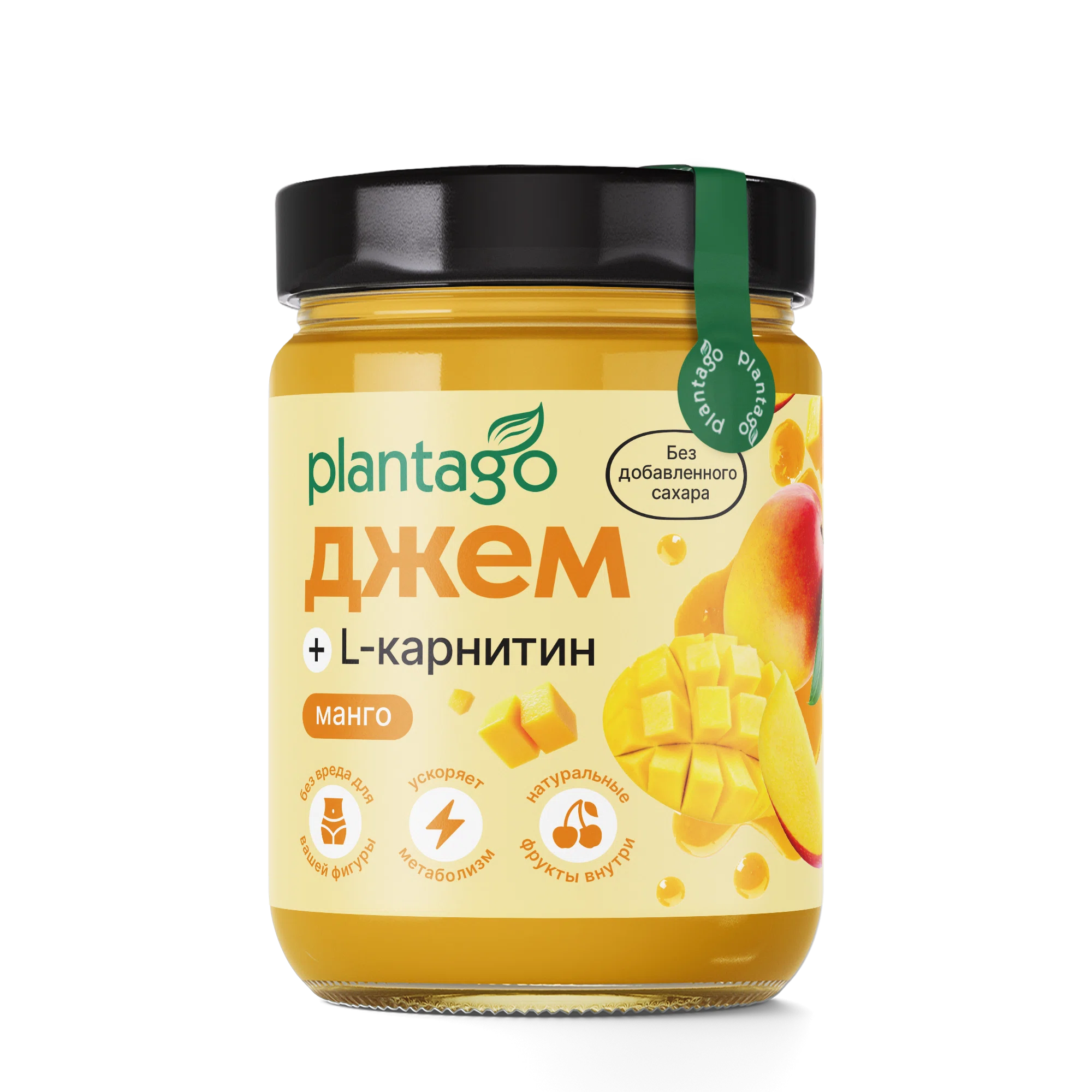 PLANTAGO Джем с L-карнитином вкус манго 240гр