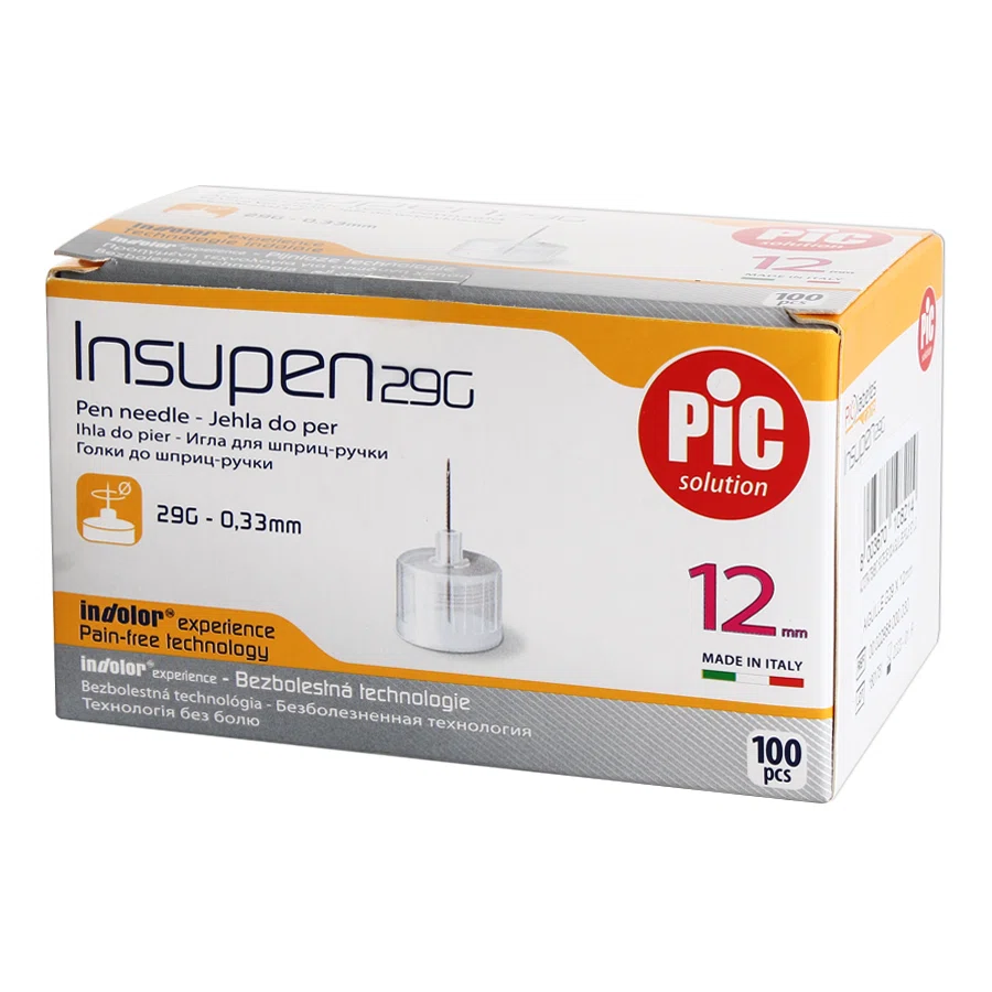 PIC in dolor Игла INSUPEN 29G - 12мм