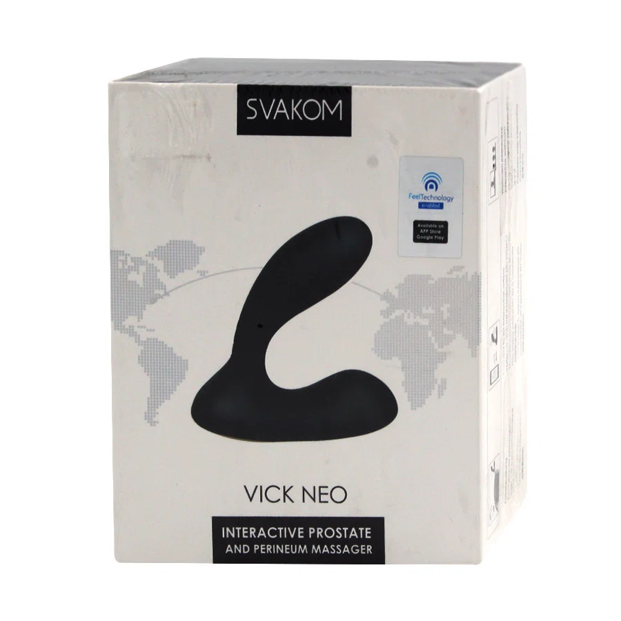 SVAKOM Вибромассажер простаты Vick Neo SPM-03D черный 8,35,1