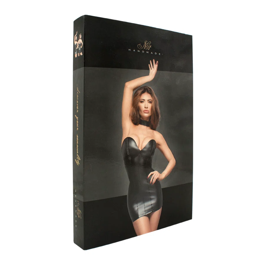FUN TOYS NOIR Платье powerwetlook  minidress S