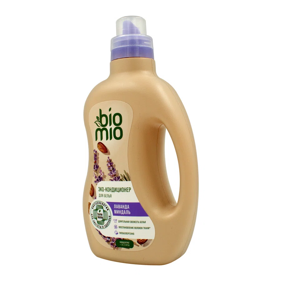 BIO MIO Эко-кондиционер для белья лаванда миндаль 800мл