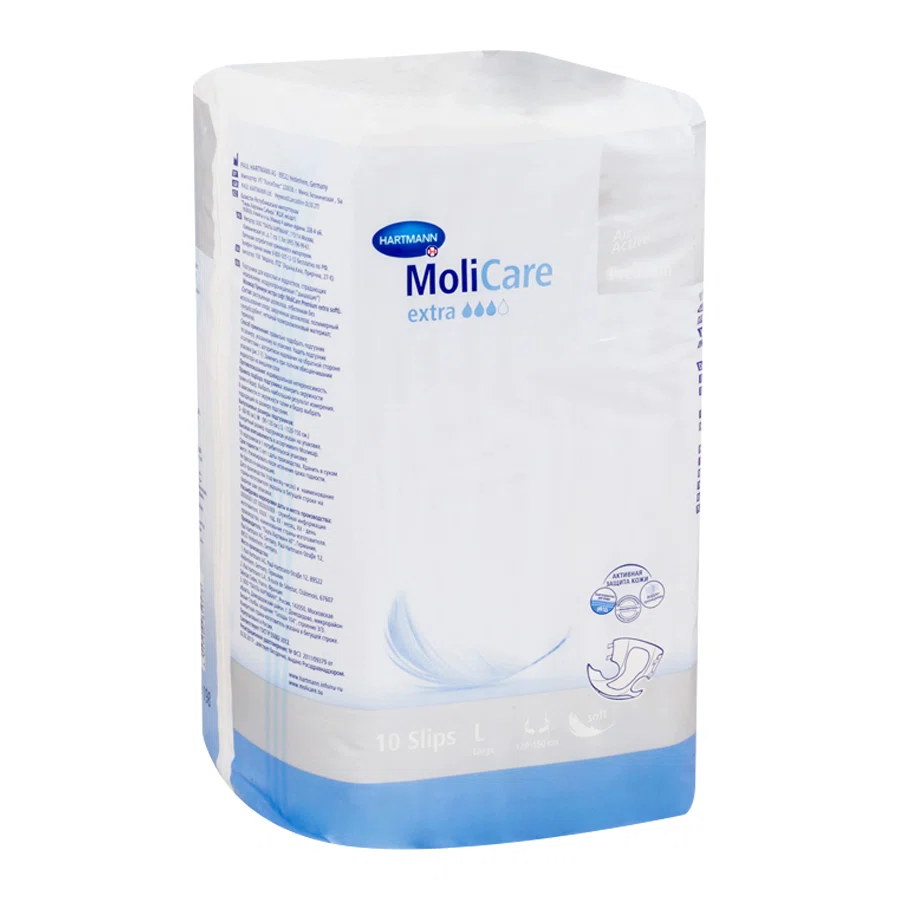 HARTMANN MOLICARE EXTRA Подгузники L 10шт