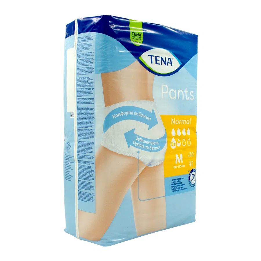 TENA Pants Трусы урологические М 80-110 см Normal 30 шт