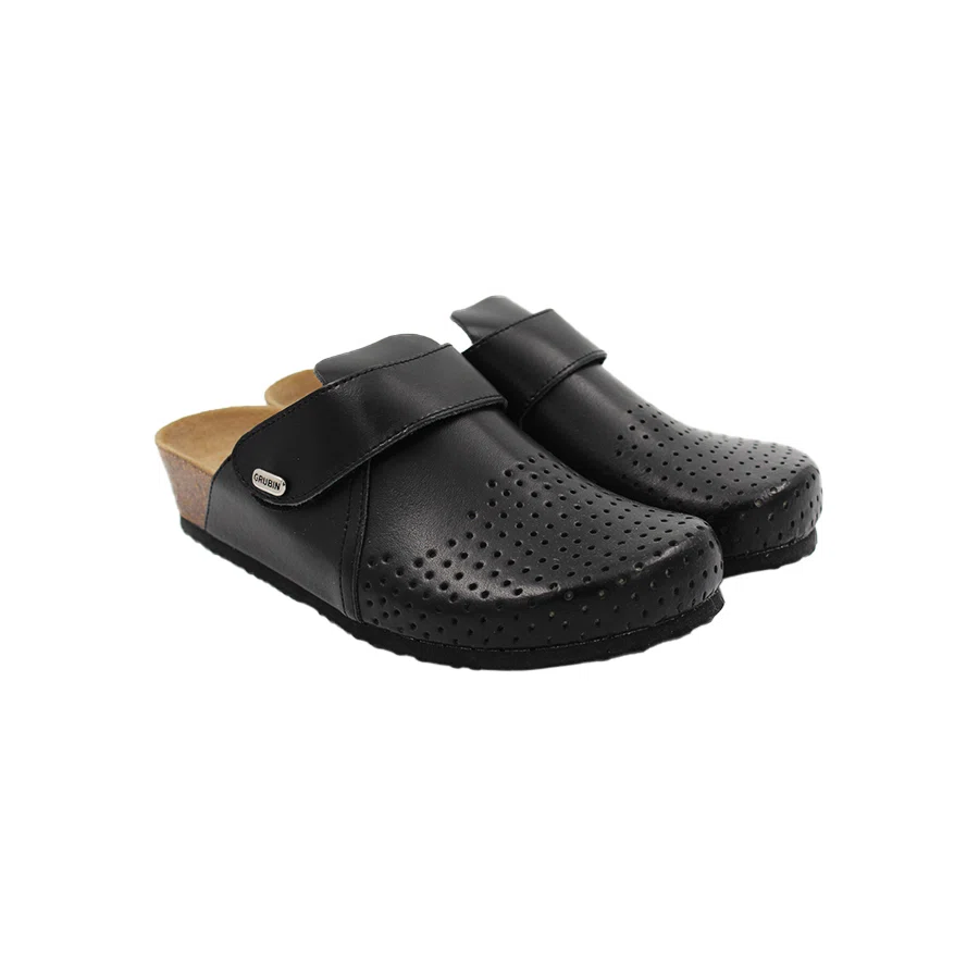 GRUBIN Сабо кожаные женские р,42 OREGON BLACK 1053660