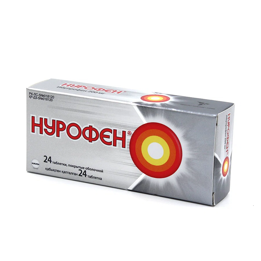 НУРОФЕН 200 мг №24 таб  Ибупрофен