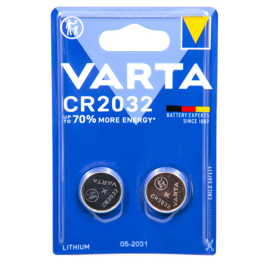 VARTA Батарейка Lithium CR2032 6032/3V (2шт)