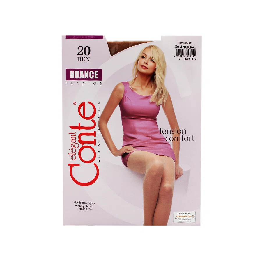 CONTE NUANCE 20 den Колготки 3-M Natural