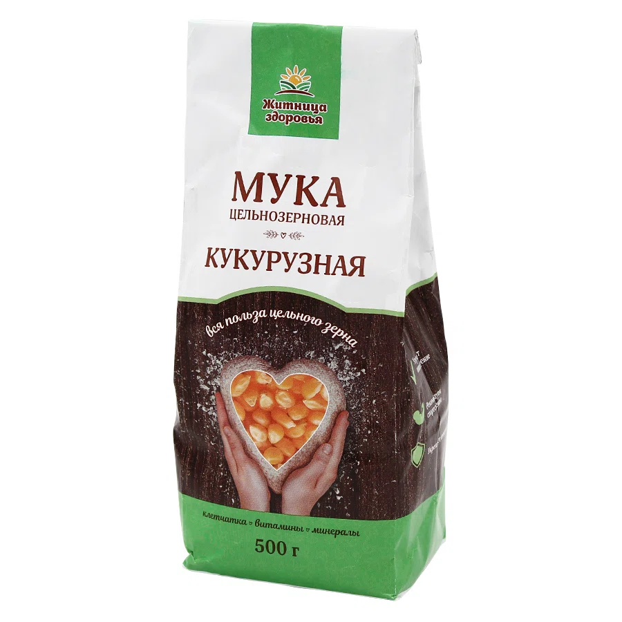 ЖИТНИЦА ЗДОРОВЬЯ Мука кукурузная 500гр
