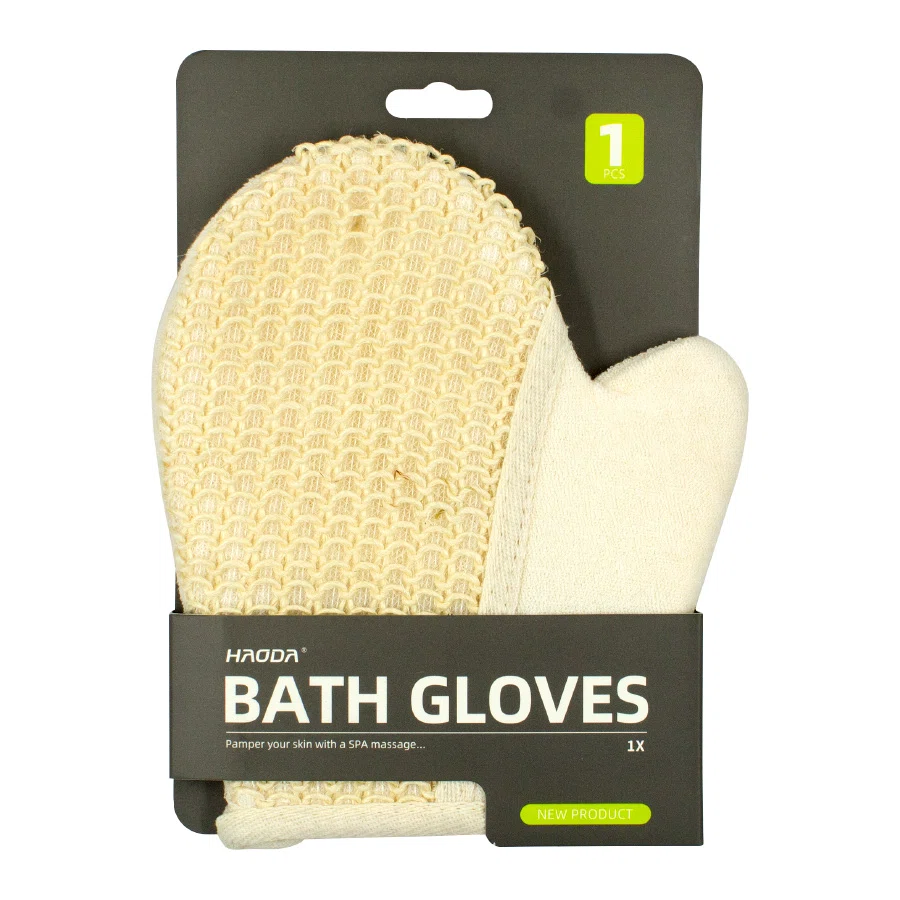 HAODA Мочалка рукавичка-сизоль Bath gloves