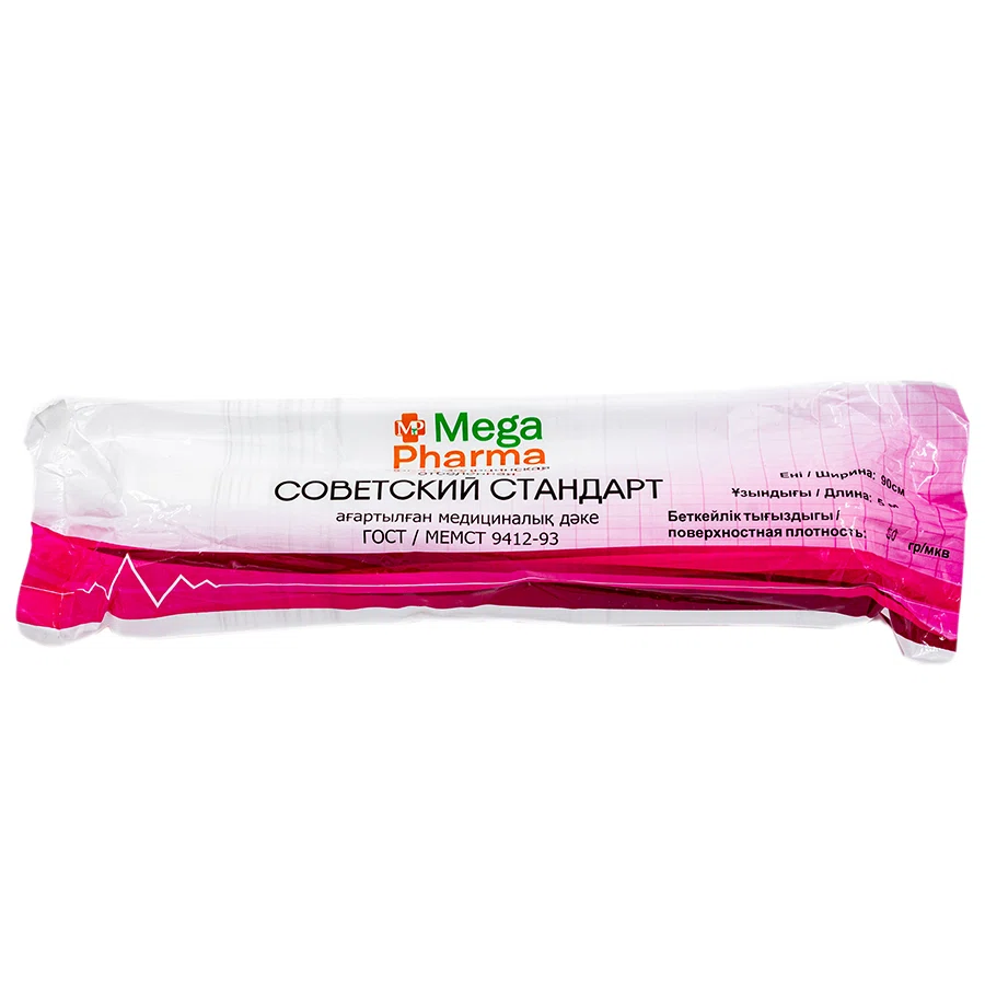 MEGA PHARMA Марля мед Советский Союз отбеленная в кусках 5м*90см