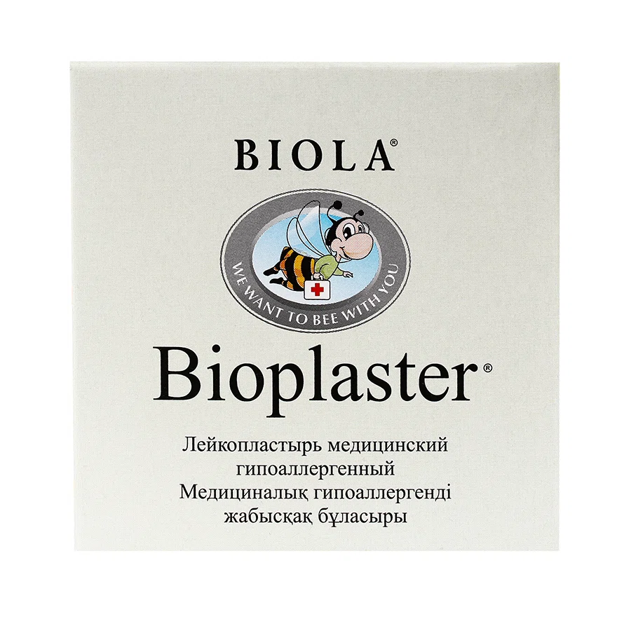 BIOLA Лейкопластырь 1,25*5 м тканевой