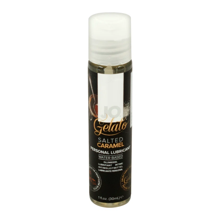 JO Вкусовой лубрикант "Соленая карамель" Gelato Saltes Caramel 1oz - 30 мл