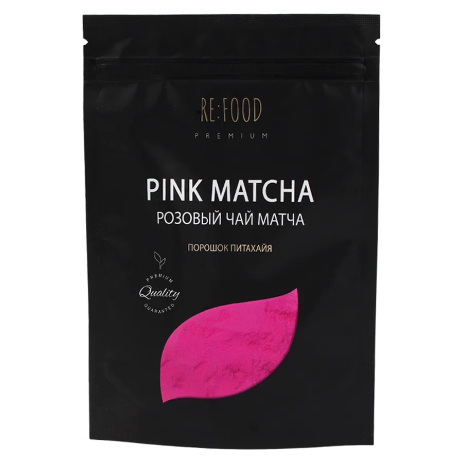 Ч.К.СЛОН RE FOOD PREMIUM Чай Матча Розовая 50гр