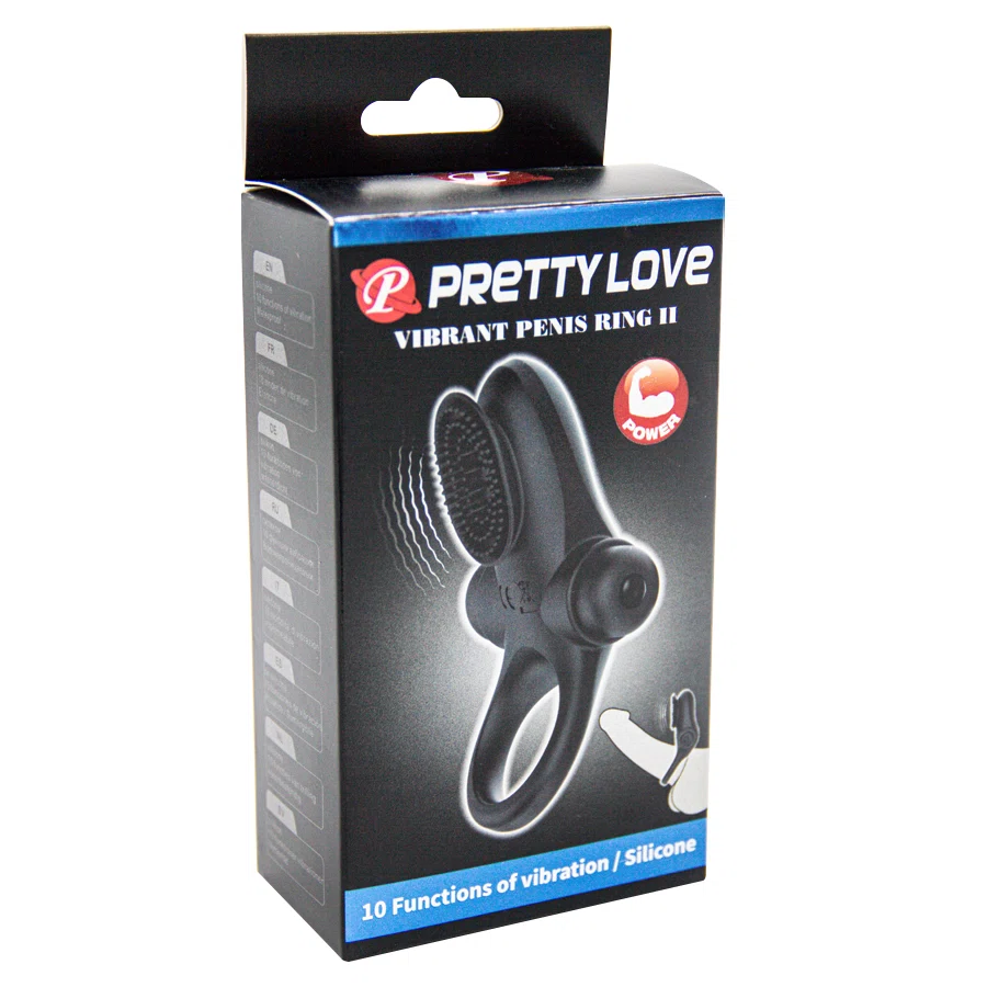 PRETTY LOVE Кольцо Vibrant Penis Ring II BI-210205