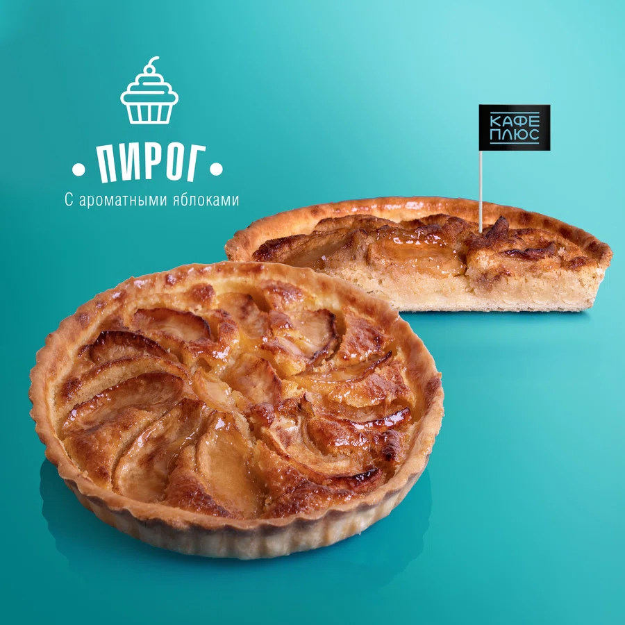 Пирог яблочный Tarte aux Pommes 320гр