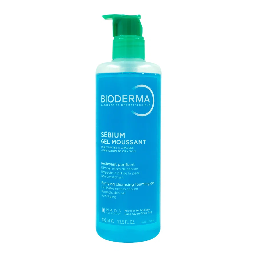 BIODERMA SEBIUM Гель для умывания 400мл
