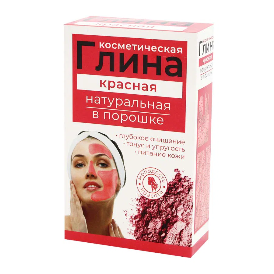 МЕДИКОМЕД Глина красная  натуральная в порошке100гр