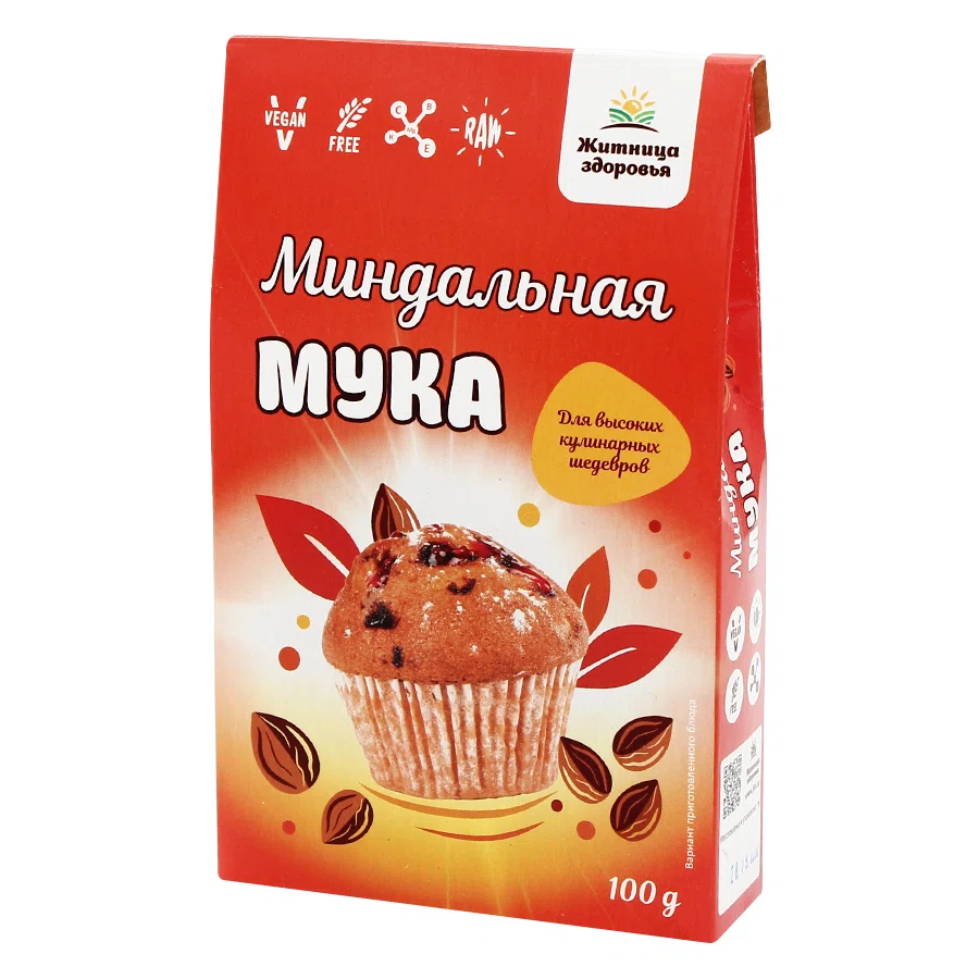 ЖИТНИЦА ЗДОРОВЬЯ Мука миндальная 100гр