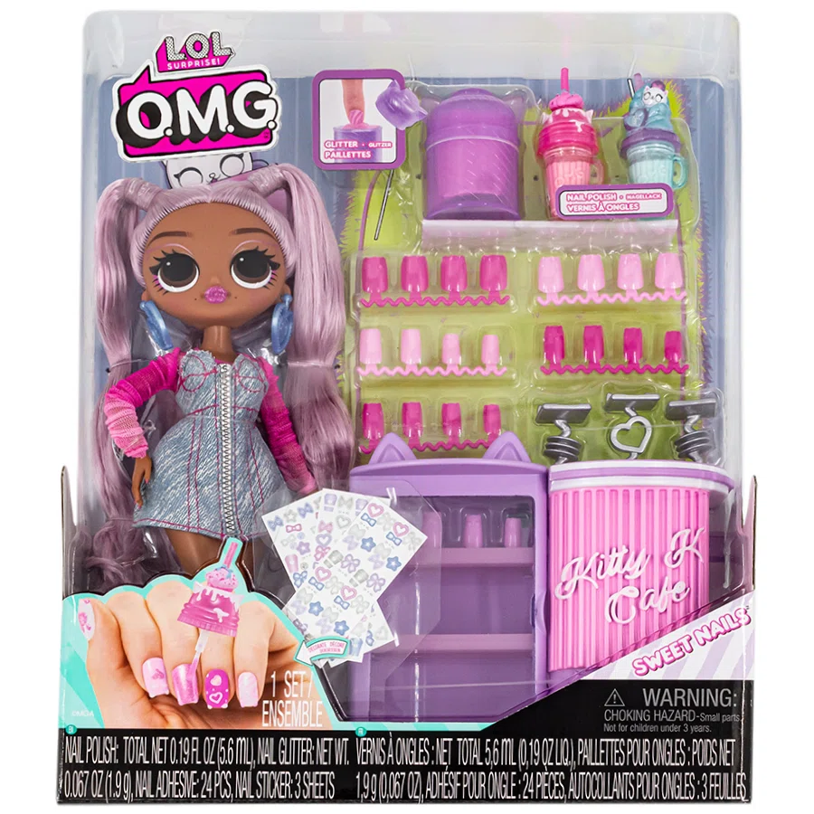 L.O.L. SURPRISE Кукла OMG Sweet Nails Китти