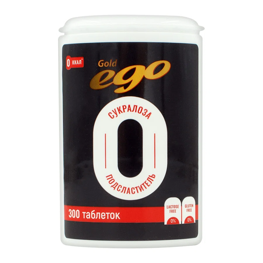 GOLD EGO Подсластитель сукралоза 300таб
